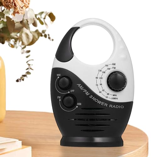 mingchengheng Duschradio,Wasserdichter -Lautsprecher für AM FM - Tragbares Radio, Leichter -Lautsprecher für Dusche, Badezimmer, Outdoor, mingchengheng Duschradio,Wasserdichter -Lautsprecher für AM FM - Tragbares Radio, Leichter -Lautsprecher für Dusche, Badezimmer, Outdoor, von mingchengheng