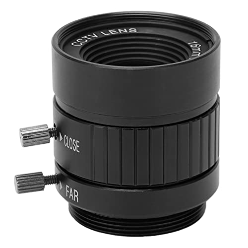 Teleobjektiv, 3 MP 16 mm Brennweite CS Mount Objektiv Weitwinkel für Kamera von minifinker