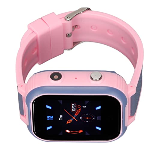 minifinker 4G Smartwatch, Rosa Handy Uhr 240x240 Auflösung LT21 Unterstützt WiFi Verbindung für Kindergeburtstag von minifinker