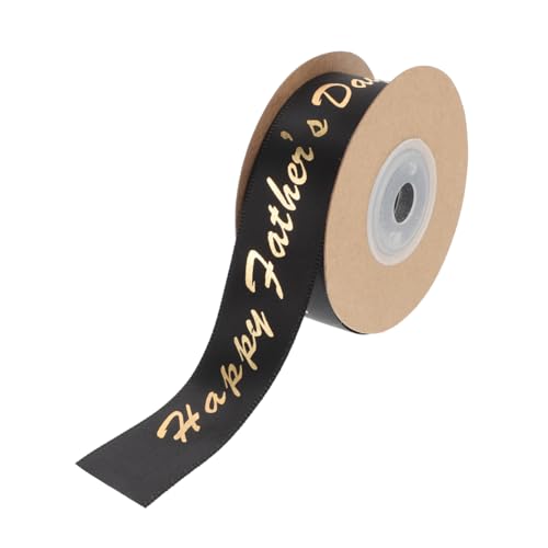 minkissy 1 Rolle Vatertagsband Geschenkpapierbänder Banddeko Blumenband Für Blumensträuße Türband Vater Musterbänder Band Zum Verpacken Von Geschenken Linealband Polyester Schwarz minkissy 1 Rolle Vatertagsband Geschenkpapierbänder Banddeko Blumenband Für Blumensträuße Türband Vater Musterbänder Band Zum Verpacken Von Geschenken Linealband Polyester Schwarz von minkissy
