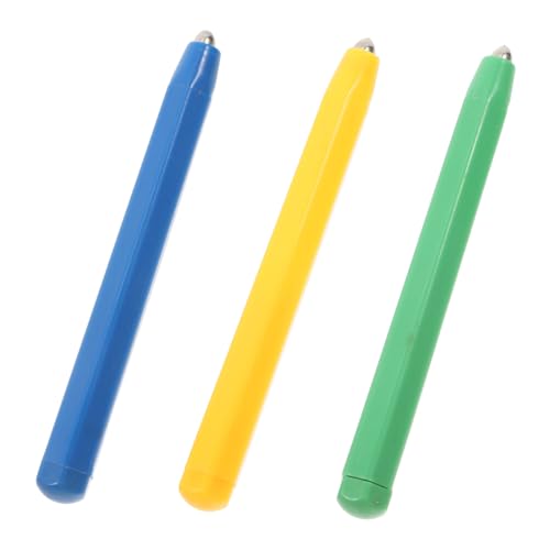 minkissy 3 Stücke magnetischer Zeichenbrettstift Stift für Ersatz-Stylus, magnetischer Zeichenstift Stylus-Magnetstift interaktiver Whiteboard-Stift Ersatzstift Stahl von minkissy