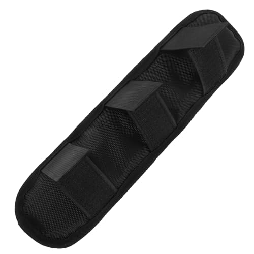 minkissy Druckentlastende Schulterpolster Kissen Schultergurt Zum Geldbeutelgurt Tasche Schulterpolster Fitnessstudio Unterlage Schulterpolster Mit Oxford-stoff Black von minkissy