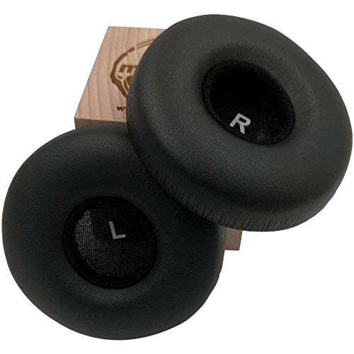 misodiko -Ohrpolster, 70 mm, für AKG Y50 Y55 Y50BT Kopfhörer, teile, Ohrenschützer Ohrpolster, Cup Pillow Cover (schwarz) von misodiko