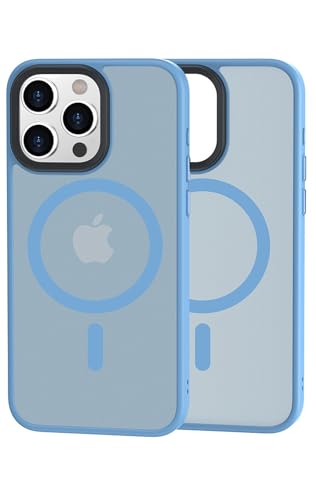 miyonsin 2024 Neu Magnetisch Hülle für iPhone 12 Pro Kompatibel mit MagSafe, Extrem Haltbarkeit Durchscheinende Matt Handyhülle Rückseite Dünn Stoßfest Schutzhülle für iPhone 12 Pro, See Blau miyonsin 2024 Neu Magnetisch Hülle für iPhone 12 Pro Kompatibel mit MagSafe, Extrem Haltbarkeit Durchscheinende Matt Handyhülle Rückseite Dünn Stoßfest Schutzhülle für iPhone 12 Pro, See Blau von miyonsin