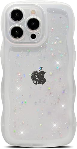miyonsin Hülle Kompatibel mit iPhone 16 Pro Max, Glitzer Handyhülle Transparent Slim Soft Silikon TPU für iPhone 16 Pro Max, Bling Glitter Stoßfest Handyhülle für Frauen Mädchen, Durchsichtig-1 miyonsin Hülle Kompatibel mit iPhone 16 Pro Max, Glitzer Handyhülle Transparent Slim Soft Silikon TPU für iPhone 16 Pro Max, Bling Glitter Stoßfest Handyhülle für Frauen Mädchen, Durchsichtig-1 von miyonsin