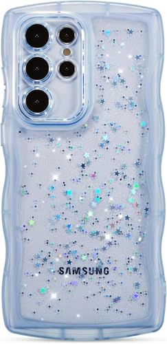 miyonsin Hülle für Galaxy S20 Ultra, Glitzer Handyhülle Transparent Slim Soft Silikon TPU Schutzhülle für Frauen Mädchen, Bling Glitter Stoßfest Handyhülle für Galaxy S20 Ultra, Blau-1 miyonsin Hülle für Galaxy S20 Ultra, Glitzer Handyhülle Transparent Slim Soft Silikon TPU Schutzhülle für Frauen Mädchen, Bling Glitter Stoßfest Handyhülle für Galaxy S20 Ultra, Blau-1 von miyonsin
