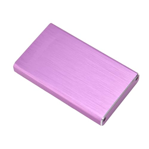 mlida MSATA-zu-USB-3.0-Gehäuse, USB3.0-zu-MSATA-SSD-Gehäuse, Ultraflache LED-Anzeige, 6 Gbit/s, UASP für Verbindung (Purple) von mlida