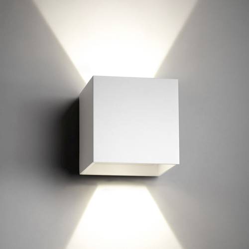 Mlight Cube 81-4006 LED-Außenwandleuchte 6W Weiß Mlight Cube 81-4006 LED-Außenwandleuchte 6W Weiß von mlight