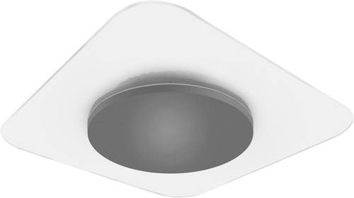 Mlight Jade 81-4080 Deckenleuchte, Wandleuchte EEK: F (A - G) 18W LED Weiß, Grau von mlight