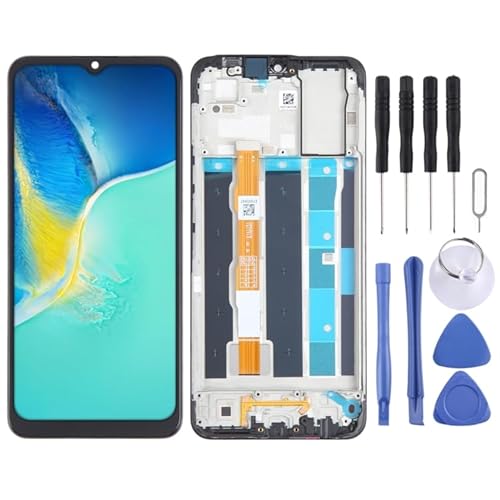 Handy zubehör OEM LCD Bildschirm Für vivo Y35 4G Digitizer Volle Montage mit Rahmen LCD bildschirm von mobile phone LCD screen