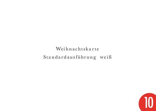 10er-Pack: Postkarte A6 +++ WEIHNACHTEN von modern times +++ WEIHNACHTSKARTE - STANDARDAUSFÜHRUNG ... +++ KARTOENFABRIEK © LAMBREGS, Jos von modern times