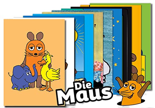 10er-Set: Postkarten A6 +++ MIX SET Nr. 1 von modern times +++ 10 SENDUNG MIT DER MAUS-Motive +++ von modern times