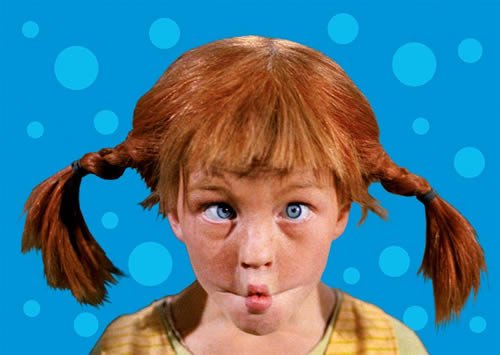 3er-Pack: Postkarte A6 +++ PIPPI LANGSTRUMPF von modern times +++ PL PIPPI SCHNUTE +++ KARTENKOMBINAT © Saltkråkan AB & AB Svensk Filmind von modern times