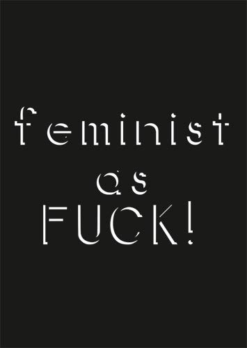 Postkarte A6 +++ EMERALD von modern times +++ FEMINIST AF +++ MODERN TIMES © EMERALD BERLIN trade GmbH von modern times