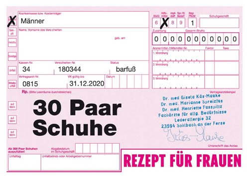 Postkarte A6 +++ LUSTIG von modern times +++ 30 PAAR SCHUHE +++ ART & IMAGE von modern times
