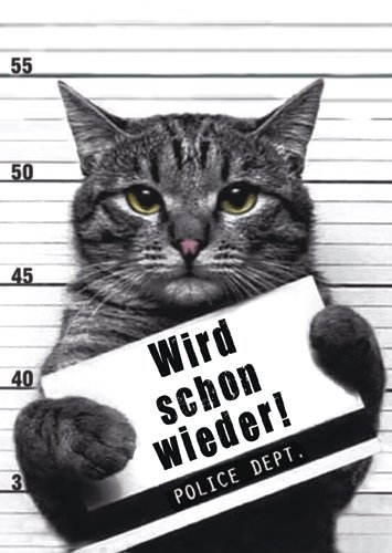 Postkarte A6 +++ LUSTIG von modern times +++ SCHLAWINER WIRD SCHON WIEDER +++ BIZARR © ANDRZEJ/BIZARRWORLD von modern times