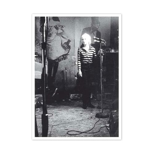 Postkarte A6 +++ SCHWARZ-WEISS von modern times +++ BLONDIE +++ ARTCONCEPT/NEWS © GODLIS von modern times