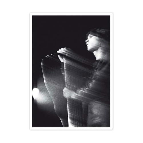 Postkarte A6 +++ SCHWARZ-WEISS von modern times +++ JIM MORRISON +++ ARTCONCEPT/NEWS © LANDY, Elliott von modern times