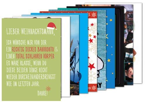 modern times 10er-Set: Postkarten A6 +++ MIX SET Nr. 2 10 lustige Motive zu WEIHNACHTEN +++ modern times 10er-Set: Postkarten A6 +++ MIX SET Nr. 2 10 lustige Motive zu WEIHNACHTEN +++ von modern times