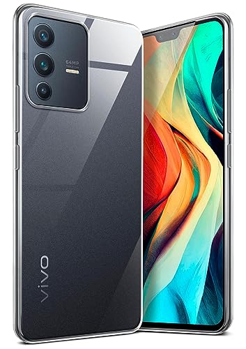moex Aero Case für vivo V23 5G Hülle Durchsichtig, Silikon Handyhülle Transparent, Clear Case Ultra Slim, Backcover Schutzhülle Dünn, Silikonhülle Minimalistisch, Klar moex Aero Case für vivo V23 5G Hülle Durchsichtig, Silikon Handyhülle Transparent, Clear Case Ultra Slim, Backcover Schutzhülle Dünn, Silikonhülle Minimalistisch, Klar von moex