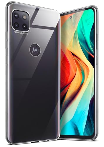 moex Aero Case für Motorola Moto G 5G Hülle Durchsichtig, Silikon Handyhülle Transparent, Clear Case Ultra Slim, Backcover Schutzhülle Dünn, Silikonhülle Minimalistisch, Klar moex Aero Case für Motorola Moto G 5G Hülle Durchsichtig, Silikon Handyhülle Transparent, Clear Case Ultra Slim, Backcover Schutzhülle Dünn, Silikonhülle Minimalistisch, Klar von moex