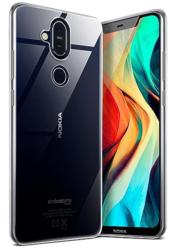 moex Aero Case für Nokia 8.1 Hülle Durchsichtig, Silikon Handyhülle Transparent, Clear Case Ultra Slim, Backcover Schutzhülle Dünn, Silikonhülle Minimalistisch, Klar moex Aero Case für Nokia 8.1 Hülle Durchsichtig, Silikon Handyhülle Transparent, Clear Case Ultra Slim, Backcover Schutzhülle Dünn, Silikonhülle Minimalistisch, Klar von moex