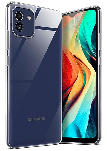 moex Aero Case für Samsung Galaxy A03 Hülle Durchsichtig, Silikon Handyhülle Transparent, Clear Case Ultra Slim, Backcover Schutzhülle Dünn, Silikonhülle Minimalistisch, Klar moex Aero Case für Samsung Galaxy A03 Hülle Durchsichtig, Silikon Handyhülle Transparent, Clear Case Ultra Slim, Backcover Schutzhülle Dünn, Silikonhülle Minimalistisch, Klar von moex