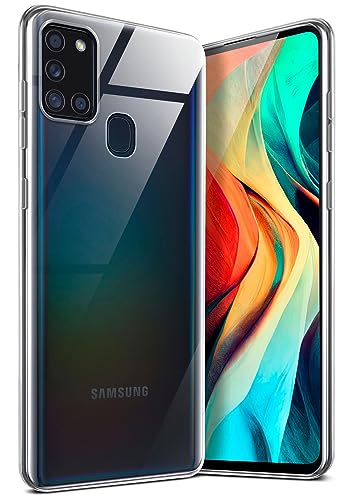 moex Aero Case für Samsung Galaxy A21s Hülle Durchsichtig, Silikon Handyhülle Transparent, Clear Case Ultra Slim, Backcover Schutzhülle Dünn, Silikonhülle Minimalistisch, Klar moex Aero Case für Samsung Galaxy A21s Hülle Durchsichtig, Silikon Handyhülle Transparent, Clear Case Ultra Slim, Backcover Schutzhülle Dünn, Silikonhülle Minimalistisch, Klar von moex
