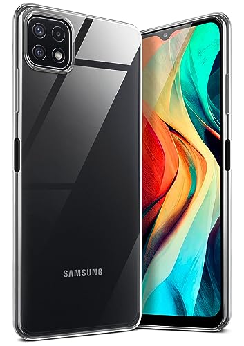moex Aero Case für Samsung Galaxy A22 5G Hülle Durchsichtig, Silikon Handyhülle Transparent, Clear Case Ultra Slim, Backcover Schutzhülle Dünn, Silikonhülle Minimalistisch, Klar moex Aero Case für Samsung Galaxy A22 5G Hülle Durchsichtig, Silikon Handyhülle Transparent, Clear Case Ultra Slim, Backcover Schutzhülle Dünn, Silikonhülle Minimalistisch, Klar von moex