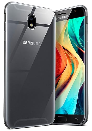 moex Aero Case für Samsung Galaxy J5 (2017) Hülle Durchsichtig, Silikon Handyhülle Transparent, Clear Case Ultra Slim, Backcover Schutzhülle Dünn, Silikonhülle Minimalistisch, Klar von moex