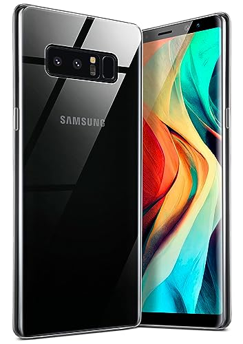 moex Aero Case für Samsung Galaxy Note 8 Hülle Durchsichtig, Silikon Handyhülle Transparent, Clear Case Ultra Slim, Backcover Schutzhülle Dünn, Silikonhülle Minimalistisch, Klar moex Aero Case für Samsung Galaxy Note 8 Hülle Durchsichtig, Silikon Handyhülle Transparent, Clear Case Ultra Slim, Backcover Schutzhülle Dünn, Silikonhülle Minimalistisch, Klar von moex