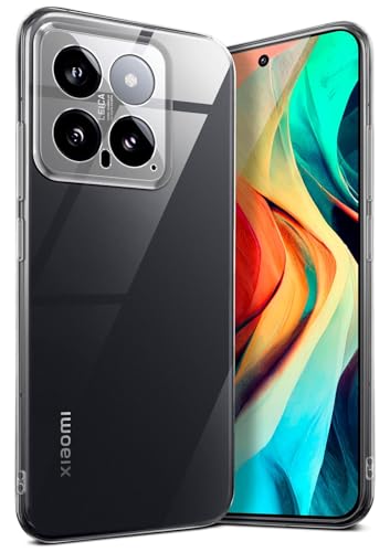 moex Aero Case für Xiaomi 14 Hülle Durchsichtig, Silikon Handyhülle Transparent, Clear Case Ultra Slim, Backcover Schutzhülle Dünn, Silikonhülle Minimalistisch, Klar moex Aero Case für Xiaomi 14 Hülle Durchsichtig, Silikon Handyhülle Transparent, Clear Case Ultra Slim, Backcover Schutzhülle Dünn, Silikonhülle Minimalistisch, Klar von moex
