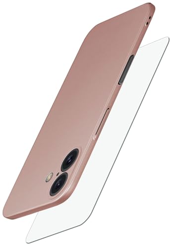 moex Alpha Case für Apple iPhone 16 Hülle mit Schutzfolie, Ultra Dünne Schutzhülle, 360 Grad Stoßfest, Hardcase und Displayschutz, Minimalistische Handyhülle in Rosegold moex Alpha Case für Apple iPhone 16 Hülle mit Schutzfolie, Ultra Dünne Schutzhülle, 360 Grad Stoßfest, Hardcase und Displayschutz, Minimalistische Handyhülle in Rosegold von moex