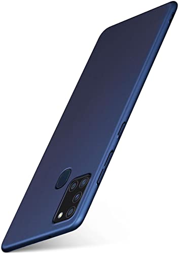 moex Alpha Case für Samsung Galaxy A21s Hülle Ultra Dünn, Schutzhülle mit erhöhtem Kameraschutz, Slim Cover Hardcase Backcover, Dünnste Handyhülle Minimalistisch, Metallic Blau moex Alpha Case für Samsung Galaxy A21s Hülle Ultra Dünn, Schutzhülle mit erhöhtem Kameraschutz, Slim Cover Hardcase Backcover, Dünnste Handyhülle Minimalistisch, Metallic Blau von moex