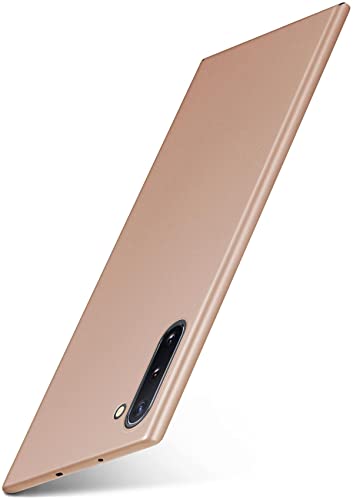 moex Alpha Case für Samsung Galaxy Note 10 Hülle Ultra Dünn, Schutzhülle mit erhöhtem Kameraschutz, Slim Cover Hardcase Backcover, Dünnste Handyhülle Minimalistisch, Matt Gold moex Alpha Case für Samsung Galaxy Note 10 Hülle Ultra Dünn, Schutzhülle mit erhöhtem Kameraschutz, Slim Cover Hardcase Backcover, Dünnste Handyhülle Minimalistisch, Matt Gold von moex