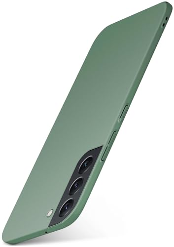 moex Alpha Case für Samsung Galaxy S22 Hülle Ultra Dünn, Schutzhülle mit erhöhtem Kameraschutz, Slim Cover Hardcase Backcover, Dünnste Handyhülle Minimalistisch, Matt Oliv moex Alpha Case für Samsung Galaxy S22 Hülle Ultra Dünn, Schutzhülle mit erhöhtem Kameraschutz, Slim Cover Hardcase Backcover, Dünnste Handyhülle Minimalistisch, Matt Oliv von moex