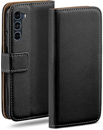 moex Book Case für Motorola Moto G200 5G Handyhülle mit Kartenfach, Hülle klappbar 360 Grad Schutzhülle, Klapphülle Flip Case Cover, PU Leder Handytasche Lederhülle, Schwarz moex Book Case für Motorola Moto G200 5G Handyhülle mit Kartenfach, Hülle klappbar 360 Grad Schutzhülle, Klapphülle Flip Case Cover, PU Leder Handytasche Lederhülle, Schwarz von moex