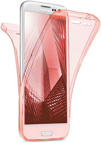 moex Double Case für Samsung Galaxy S3 / S3 Neo Hülle Silikon Transparent, 360 Grad Full Body Rundum-Schutz, Komplett Schutzhülle beidseitig, Handyhülle vorne und hinten - Rosa von moex