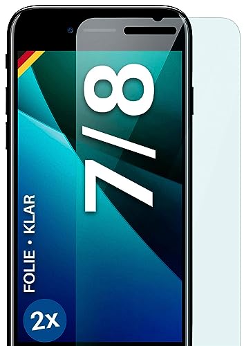 moex FlexProtect Schutzfolie kompatibel mit Apple iPhone 7 / iPhone 8 Displayschutz nur 0.2 mm dünn, Folie für das Display, HD Ultra klar und extra kratzfest - 3 Stück moex FlexProtect Schutzfolie kompatibel mit Apple iPhone 7 / iPhone 8 Displayschutz nur 0.2 mm dünn, Folie für das Display, HD Ultra klar und extra kratzfest - 3 Stück von moex