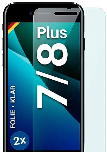 moex FlexProtect Schutzfolie kompatibel mit iPhone 7 Plus/iPhone 8 Plus Displayschutz nur 0.2 mm dünn, Folie für das Display, HD Ultra klar und extra kratzfest - 3 Stück moex FlexProtect Schutzfolie kompatibel mit iPhone 7 Plus/iPhone 8 Plus Displayschutz nur 0.2 mm dünn, Folie für das Display, HD Ultra klar und extra kratzfest - 3 Stück von moex