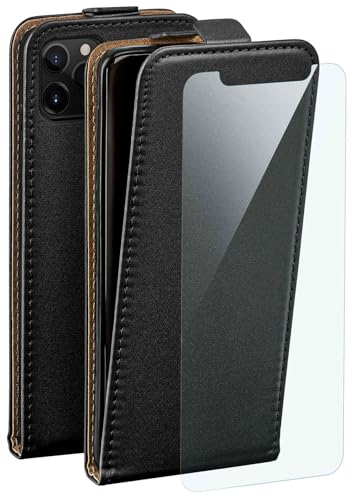 moex Flip Case für Apple iPhone 11 Pro Hülle, PU Lederhülle, Klapphülle, Handytasche, Schutzhülle mit Schutzfolie, Handyhülle klappbar, 360 Grad Rundum-Schutz - Schwarz moex Flip Case für Apple iPhone 11 Pro Hülle, PU Lederhülle, Klapphülle, Handytasche, Schutzhülle mit Schutzfolie, Handyhülle klappbar, 360 Grad Rundum-Schutz - Schwarz von moex