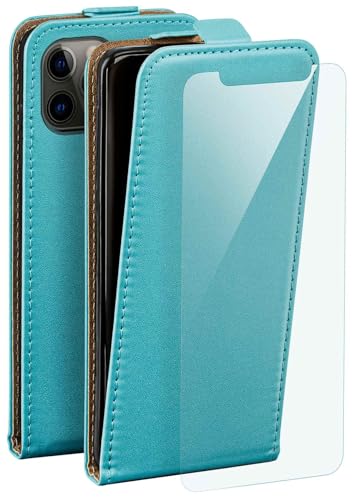 moex Flip Case für Apple iPhone 12/12 Pro Hülle, PU Lederhülle, Klapphülle, Handytasche, Schutzhülle mit Schutzfolie, Handyhülle klappbar, 360 Grad Rundum-Schutz - Türkis moex Flip Case für Apple iPhone 12/12 Pro Hülle, PU Lederhülle, Klapphülle, Handytasche, Schutzhülle mit Schutzfolie, Handyhülle klappbar, 360 Grad Rundum-Schutz - Türkis von moex