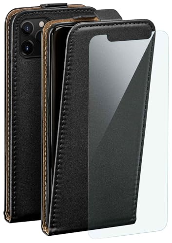 moex Flip Case für Apple iPhone 12 Mini Hülle, PU Lederhülle, Klapphülle, Handytasche, Schutzhülle mit Schutzfolie, Handyhülle klappbar, 360 Grad Rundum-Schutz - Schwarz moex Flip Case für Apple iPhone 12 Mini Hülle, PU Lederhülle, Klapphülle, Handytasche, Schutzhülle mit Schutzfolie, Handyhülle klappbar, 360 Grad Rundum-Schutz - Schwarz von moex