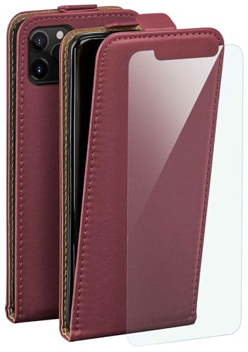 moex Flip Case für Apple iPhone 12 Mini Hülle, PU Lederhülle, Klapphülle, Handytasche, Schutzhülle mit Schutzfolie, Handyhülle klappbar, 360 Grad Rundum-Schutz - Weinrot moex Flip Case für Apple iPhone 12 Mini Hülle, PU Lederhülle, Klapphülle, Handytasche, Schutzhülle mit Schutzfolie, Handyhülle klappbar, 360 Grad Rundum-Schutz - Weinrot von moex