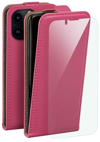moex Flip Case für Apple iPhone 13 Pro Max Hülle, PU Lederhülle, Klapphülle, Handytasche, Schutzhülle mit Schutzfolie, Handyhülle klappbar, 360 Grad Rundum-Schutz - Pink moex Flip Case für Apple iPhone 13 Pro Max Hülle, PU Lederhülle, Klapphülle, Handytasche, Schutzhülle mit Schutzfolie, Handyhülle klappbar, 360 Grad Rundum-Schutz - Pink von moex