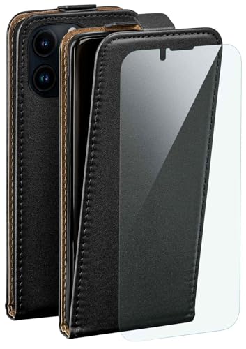 moex Flip Case für Apple iPhone 13 Pro Max Hülle, PU Lederhülle, Klapphülle, Handytasche, Schutzhülle mit Schutzfolie, Handyhülle klappbar, 360 Grad Rundum-Schutz - Schwarz moex Flip Case für Apple iPhone 13 Pro Max Hülle, PU Lederhülle, Klapphülle, Handytasche, Schutzhülle mit Schutzfolie, Handyhülle klappbar, 360 Grad Rundum-Schutz - Schwarz von moex