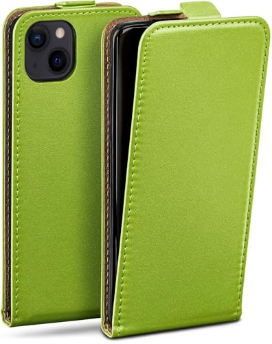 moex Flip Case für iPhone 15 Plus Hülle klappbar, 360 Grad Rundum Komplett-Schutz, Klapphülle aus Vegan Leder, Handytasche mit vertikaler Klappe, magnetisch - Grün moex Flip Case für iPhone 15 Plus Hülle klappbar, 360 Grad Rundum Komplett-Schutz, Klapphülle aus Vegan Leder, Handytasche mit vertikaler Klappe, magnetisch - Grün von moex