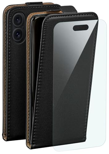 moex Flip Case für Apple iPhone 16 Plus Hülle, PU Lederhülle, Klapphülle, Handytasche, Schutzhülle mit Schutzfolie, Handyhülle klappbar, 360 Grad Rundum-Schutz - Schwarz moex Flip Case für Apple iPhone 16 Plus Hülle, PU Lederhülle, Klapphülle, Handytasche, Schutzhülle mit Schutzfolie, Handyhülle klappbar, 360 Grad Rundum-Schutz - Schwarz von moex