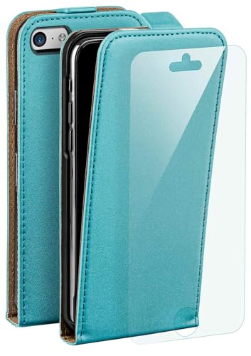 moex Flip Case für Apple iPhone 5c Hülle, PU Lederhülle, Klapphülle, Handytasche, Schutzhülle mit Schutzfolie, Handyhülle klappbar, 360 Grad Rundum-Schutz - Türkis moex Flip Case für Apple iPhone 5c Hülle, PU Lederhülle, Klapphülle, Handytasche, Schutzhülle mit Schutzfolie, Handyhülle klappbar, 360 Grad Rundum-Schutz - Türkis von moex