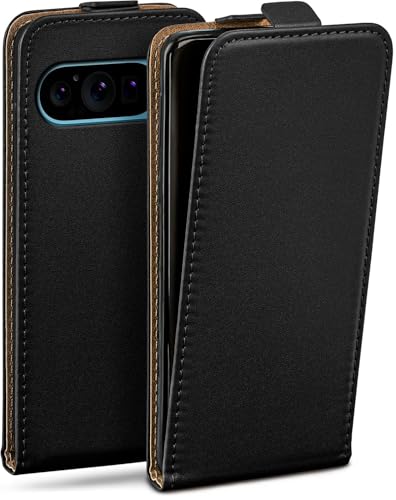 moex Flip Case für Google Pixel 9 Pro XL Hülle klappbar mit 360 Grad Schutz, Handyhülle mit Displayschutz, PU Leder Handytasche Lederhülle, Flip Case Cover Klapphülle, Schwarz moex Flip Case für Google Pixel 9 Pro XL Hülle klappbar mit 360 Grad Schutz, Handyhülle mit Displayschutz, PU Leder Handytasche Lederhülle, Flip Case Cover Klapphülle, Schwarz von moex